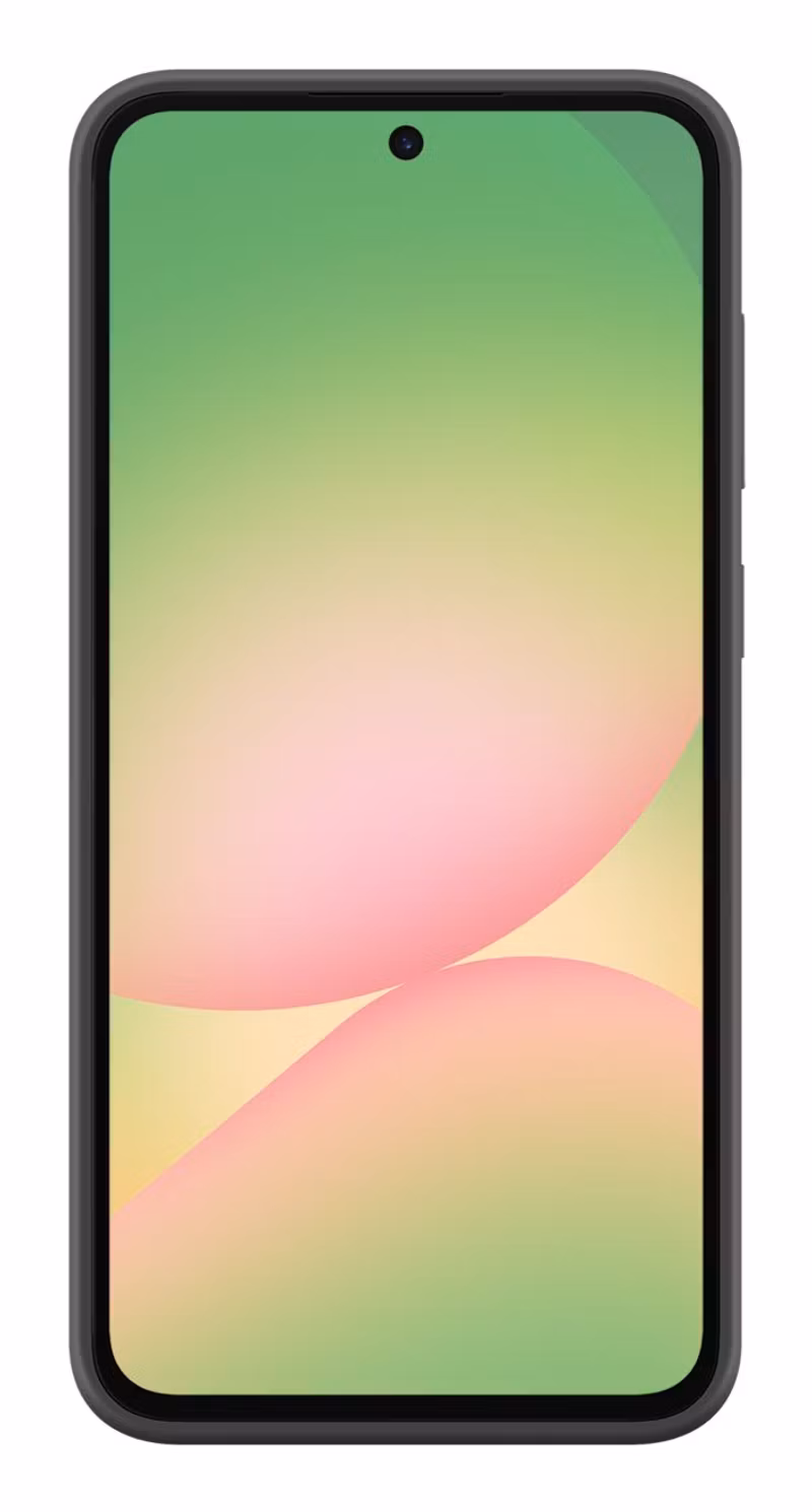Samsung Silicone Case EF-PA566 Galaxy A56 5G Silikonskal Svart