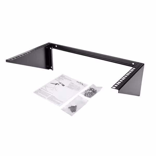StarTech.com RK619WALLV 6U 19" Vertikalt Väggfäste för Nätverksutrustning Svart