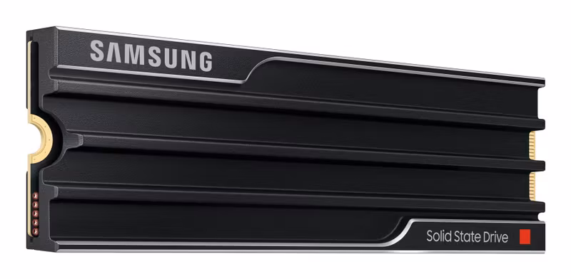 Samsung 9100 PRO MZ-VAP2T0CW 2 TB M.2 NVMe PCIe 5.0 Intern SSD med kylfläns