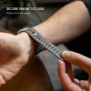 FIXED Silicone Magnetic Strap Magnetiskt silikonarmband för Apple Watch 44/45/46/49 mm Ljusgrå