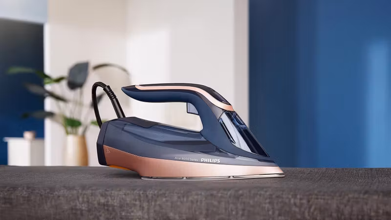 Philips Azur 8000 Series DST8050/20 3 000 W Ångstrykjärn Blå
