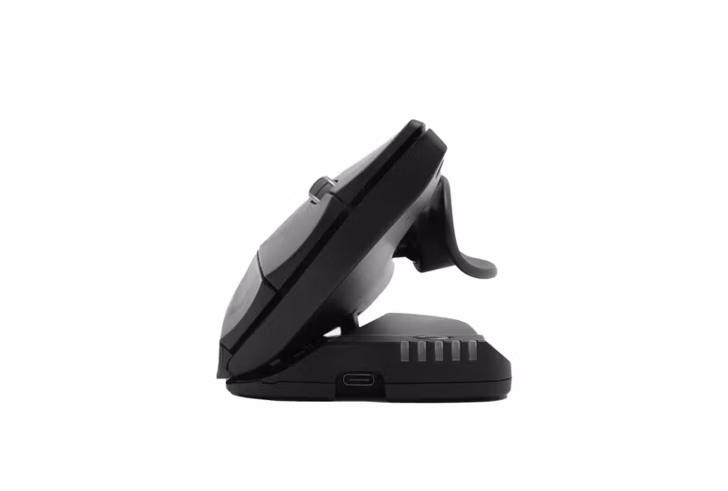 Contour Design Unimouse CDUMBK11001 trådlös ergonomisk mus Svart