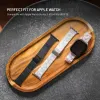 FIXED Resin Strap Resinarmband för Apple Watch 44/45/46/49 mm Kolsvart