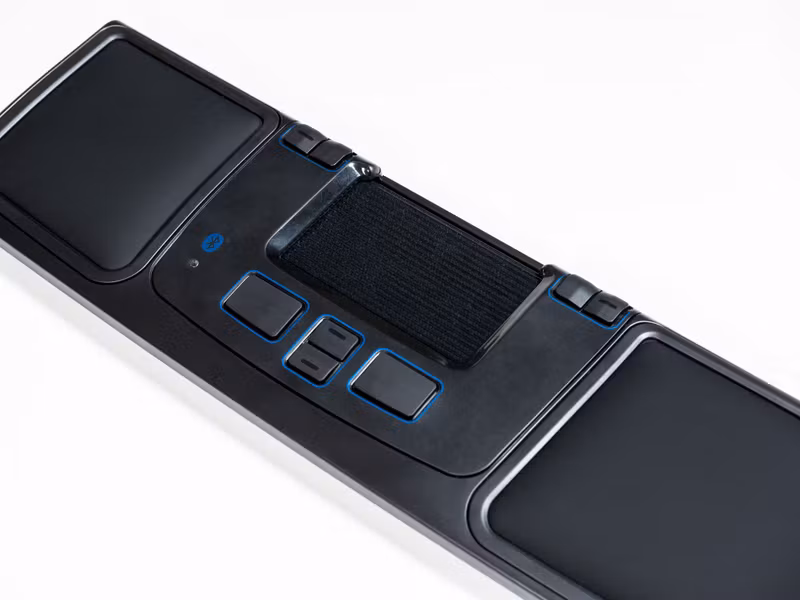 Mousetrapper Prime MT123 Ergonomisk Rullmus Bluetooth USB Svart