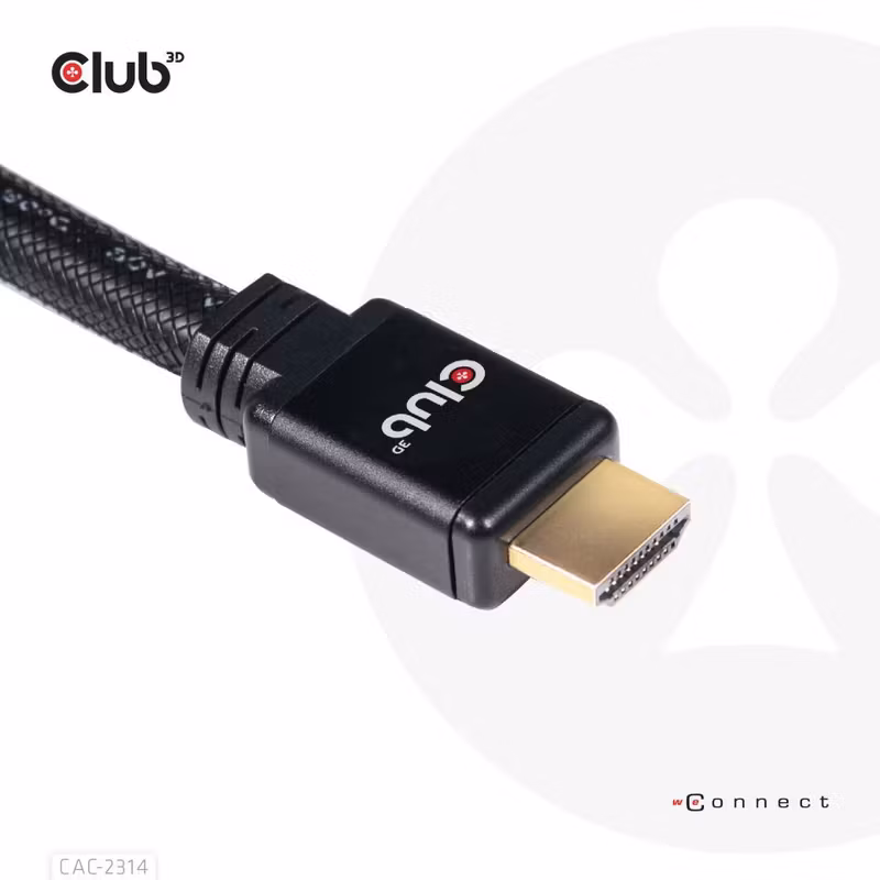 Club 3D CAC-2314 HDMI 2.0-kabel med Ethernet 15 m RedMere Aktiv Svart