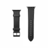 FIXED Leather Strap Läderarmband för Apple Watch 42/44/45/46/49 mm Svart