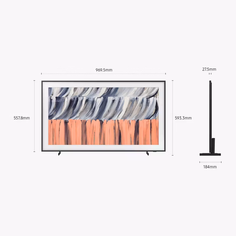 Samsung The Frame QE43LS03HE 43" 4K QLED Smart TV Svart