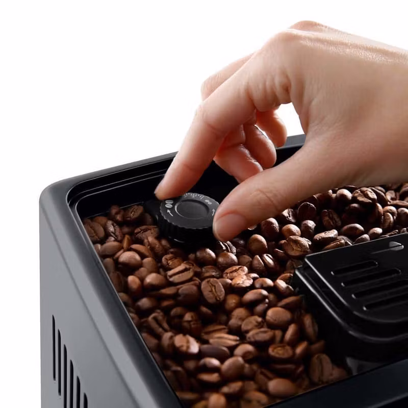 De'Longhi Dinamica Plus ECAM380.85.SB Helautomatisk espressomaskin Silver/Svart