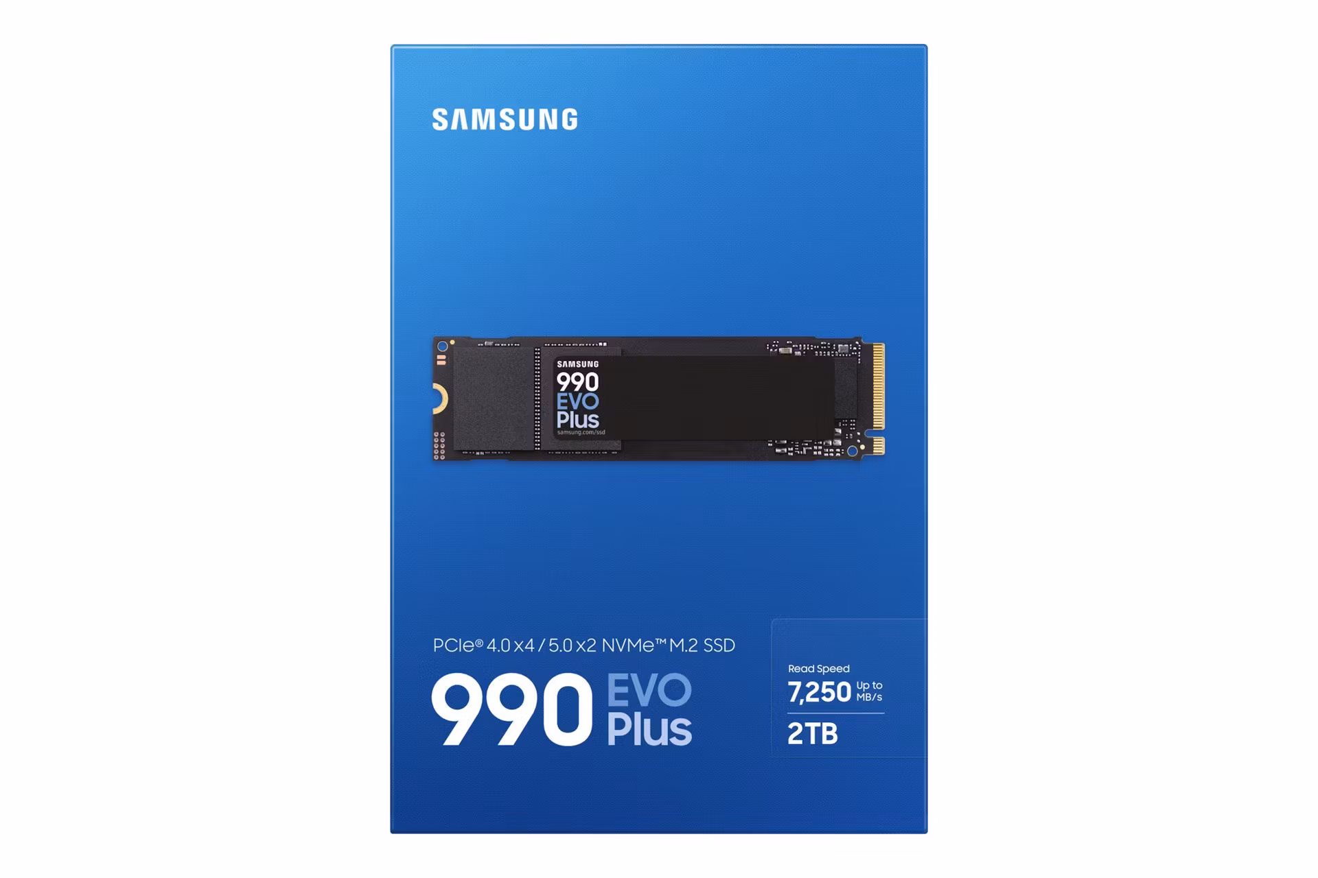 Samsung 990 EVO Plus MZ-V9S2T0BW 2 TB M.2 NVMe Intern SSD