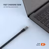 FIXED Utdragbar USB-C till USB-C 100 W Kabel 1 m