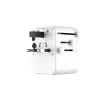 FIXED Voyager 70 W GaN USB-C/USB-A Reseladdare EU/UK/USA/AU Vit
