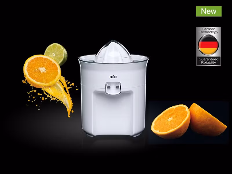 Braun Tribute Collection CJ 3050 Citruspress 60 W Vit