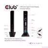 Club 3D CSV-3242HD 11-i-1 USB-A-dockningsstation för två skärmar med HDMI och DVI