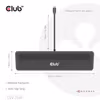 Club 3D CSV-2541 12-i-1 USB-C-dockningsstation för tre skärmar med 100 W PD