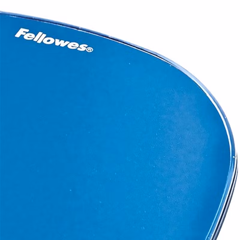 Fellowes Crystal Gel 9114120 Musmatta med handledsstöd Blå
