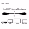 Club 3D CAC-2313 HDMI 2.0-kabel med Ethernet 10 m RedMere Aktiv Svart