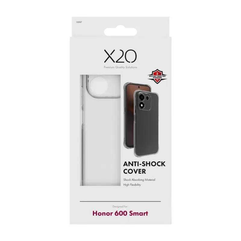 X2O Anti-Shock Skal Honor 600 Smart Transparent