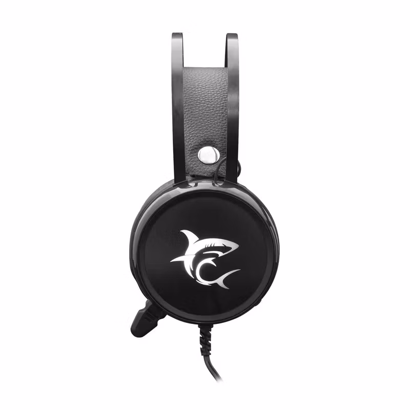White Shark MARGAY On-Ear Spelheadset Svart