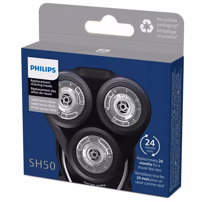 Philips Series 5000 SH50/50 Rakhuvuden 3-pack
