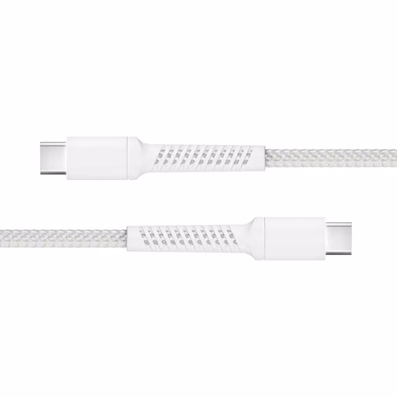 X2O Longlife 100 W USB-C till USB-C-kabel 3 m Vit