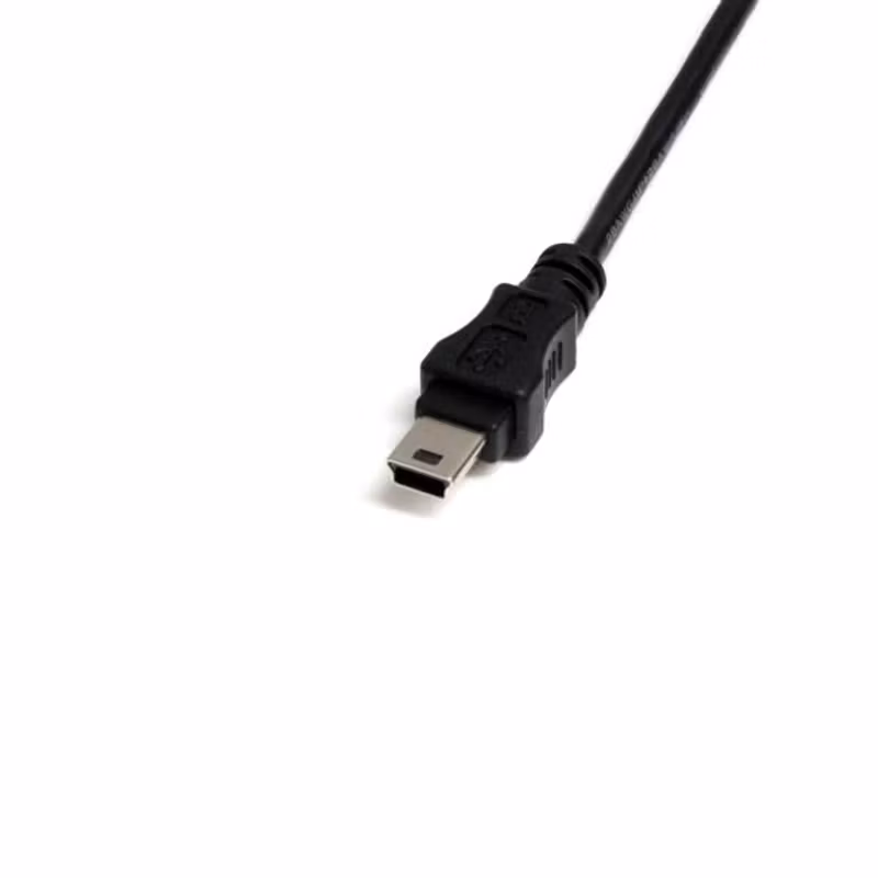 StarTech.com USBMUSBFM1 USB 2.0-kabel USB-A hona till Mini-USB-B hane 30 cm Svart