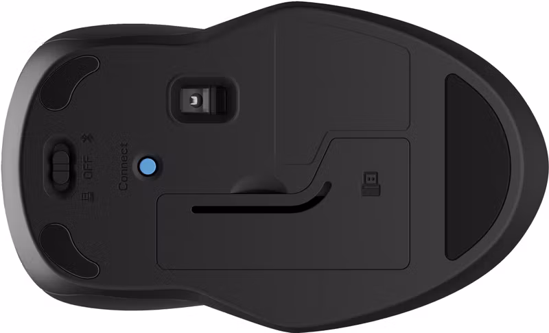 HP 250 Dual Mouse Trådlös Optisk Mus med Bluetooth 5.0 och 2,4 GHz Svart