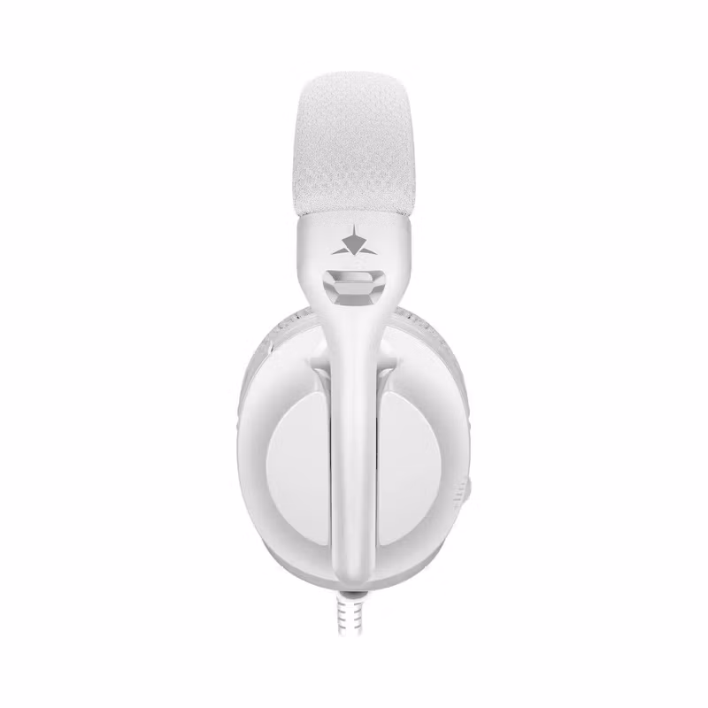 White Shark PARROT On-Ear Spelheadset Vit/Grå