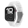 FIXED Resin Strap Resinarmband för Apple Watch 38/40/41 mm Molnvitt