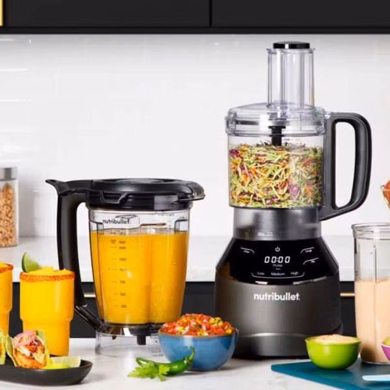 NutriBullet NBF580B Triple Prep System Blender och matberedare 1 500 W Svart