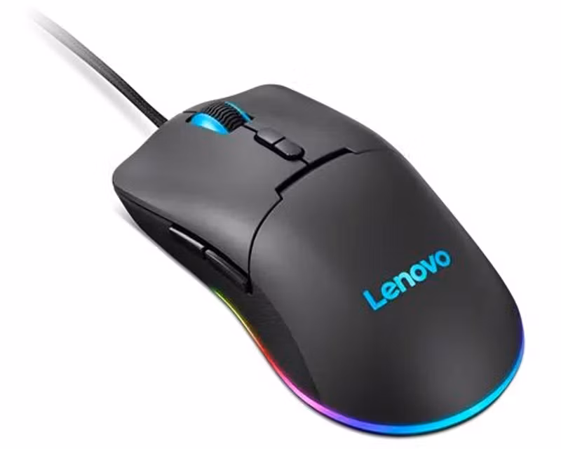 Lenovo M210 RGB Gamingmus med Sladd Grå