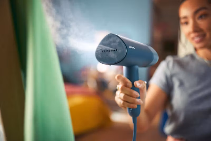 Philips 3000 Series STH3000/20 Handhållen klädångare 1 000 W Blå