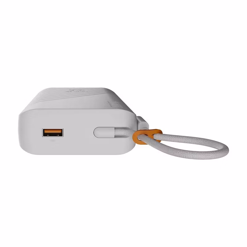 Xtorm Go2 XG2E30W207C 20 000 mAh 30 W Powerbank med inbyggd USB-C-kabel Ice