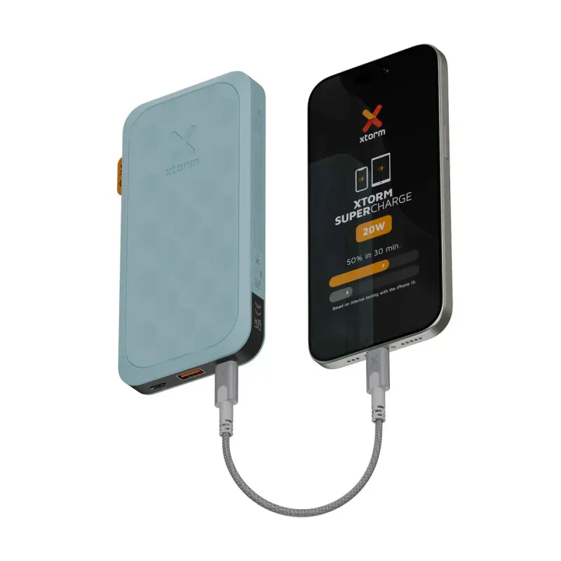 Xtorm Fuel Series 5 FS5102U 10 000 mAh 20 W Powerbank Blå