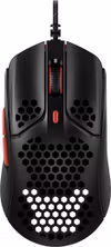 HyperX Pulsefire Haste Gamingmus Trådbunden Svart/Röd