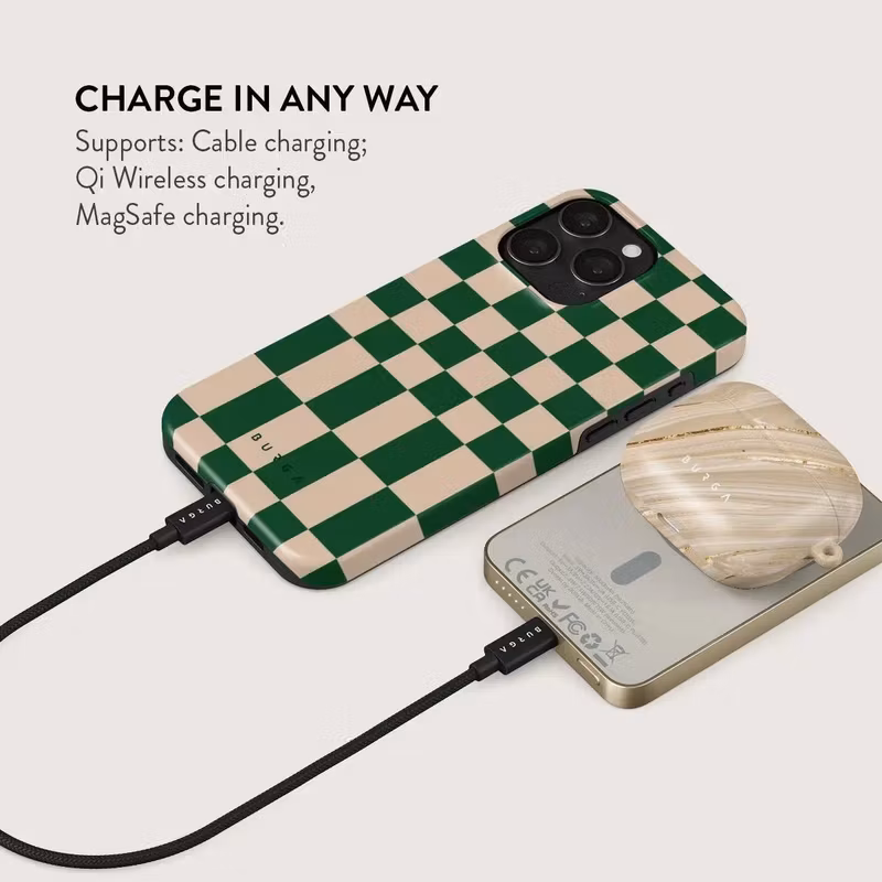 Burga Ivy League 5 000 mAh MagSafe-powerbank Guld