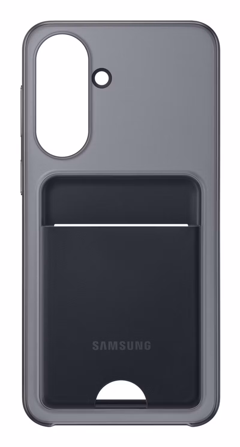 Samsung Card Slot Case EF-OA376 Skal med kortfack för Galaxy A37 5G Svart