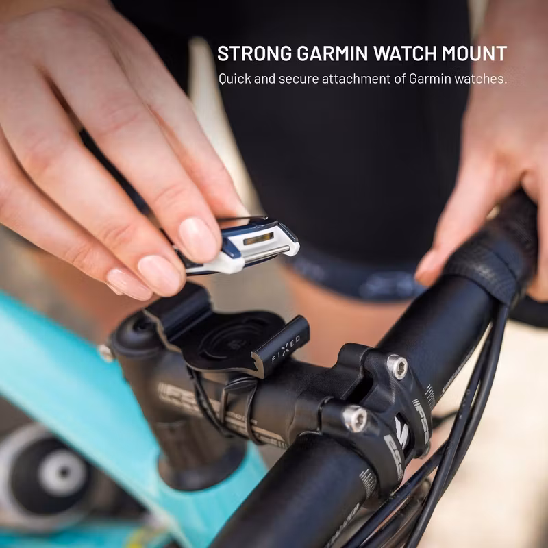 FIXED Dock Styrfäste för Garmin-klockor 26 mm Svart