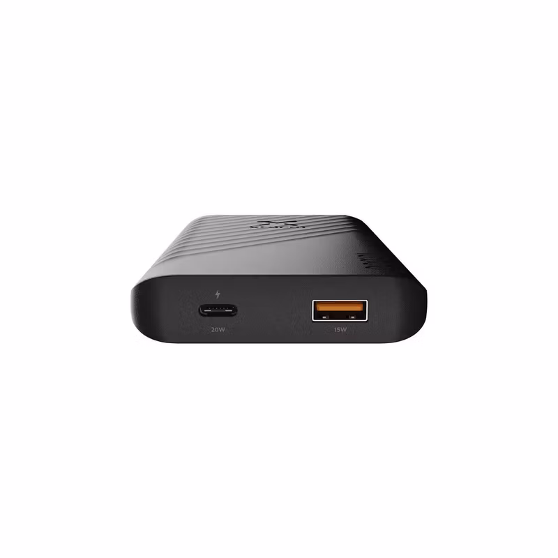 Xtorm Go2 Powerbank 10 000 mAh 20 W USB-C och USB-A Svart