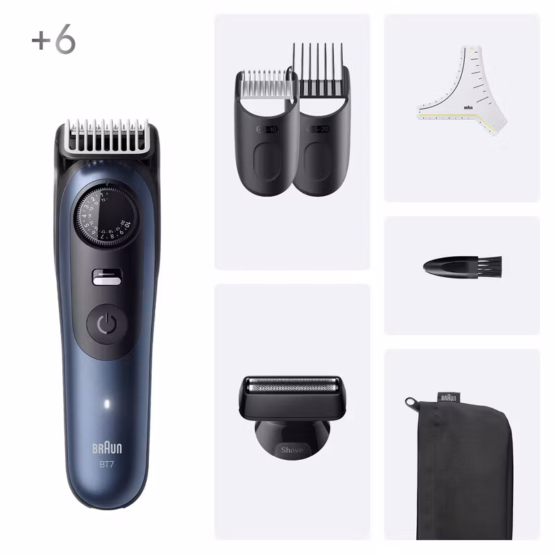 Braun Series 7 BT7520 Skäggtrimmer Deep Blue
