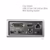 Club 3D CSV-3104D 8-i-1 USB-A-dockningsstation 4K 30 Hz med HDMI och DVI