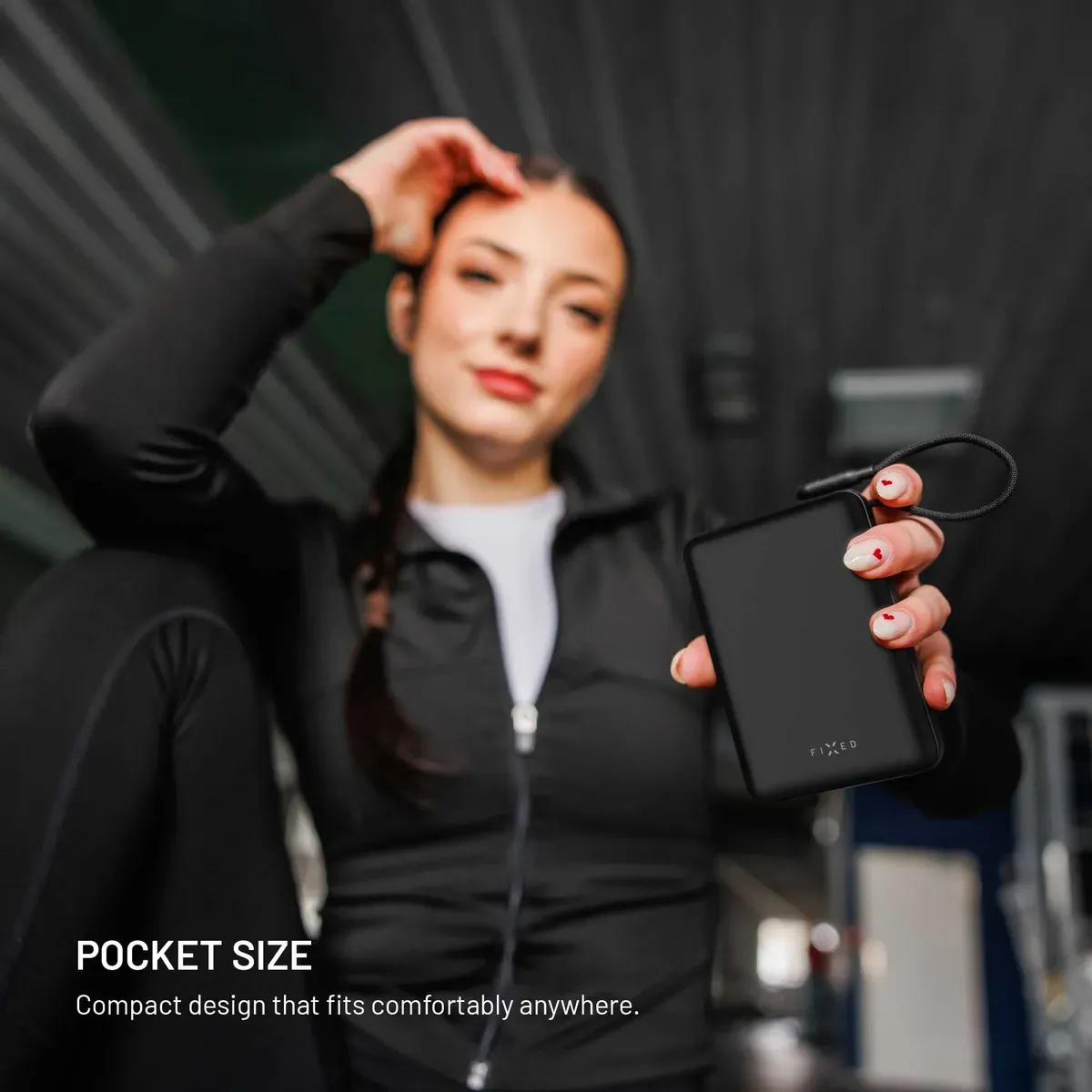 FIXED Zen 20 Loop FIXZENL-20-BK 20 000 mAh 40 W Powerbank Svart
