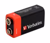 Verbatim 9V / 6LR61 Alkaliskt Batteri
