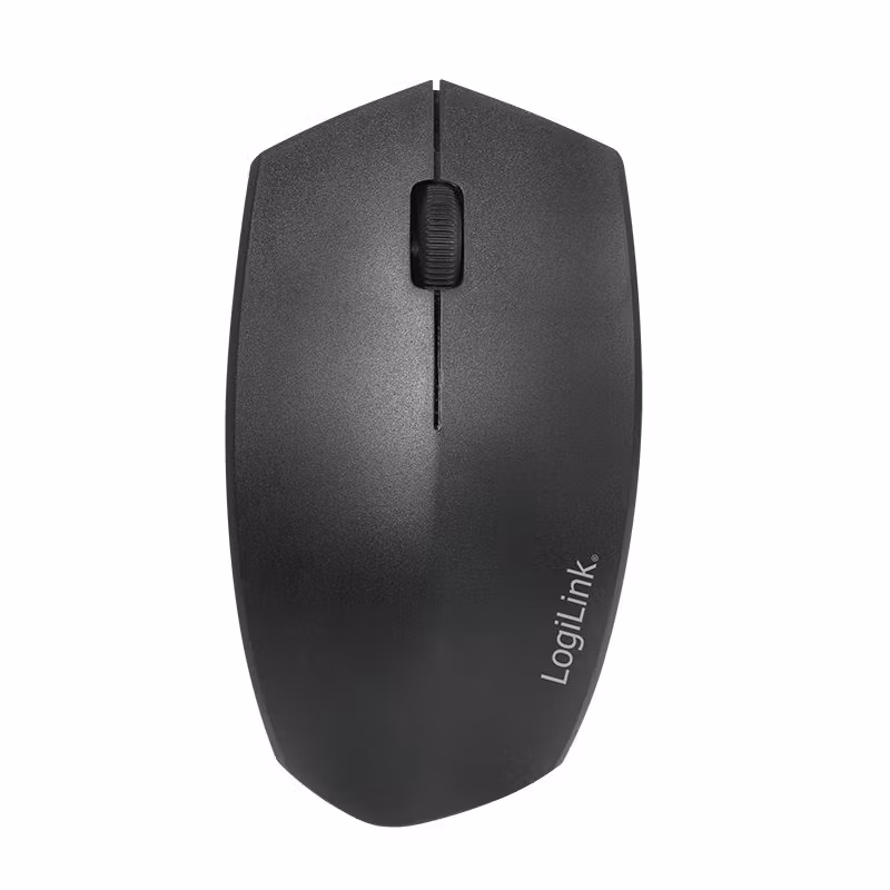 LogiLink ID0191 Ergonomisk Trådlös Optisk Mus Bluetooth 1 200 DPI Svart
