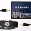 LogiLink CH0080 Ultra High Speed HDMI 8K 60 Hz 5 m Kabel med Ethernet Svart