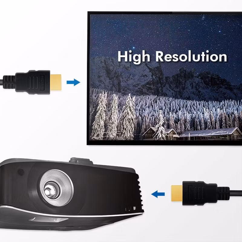 LogiLink CH0080 Ultra High Speed HDMI 8K 60 Hz 5 m Kabel med Ethernet Svart