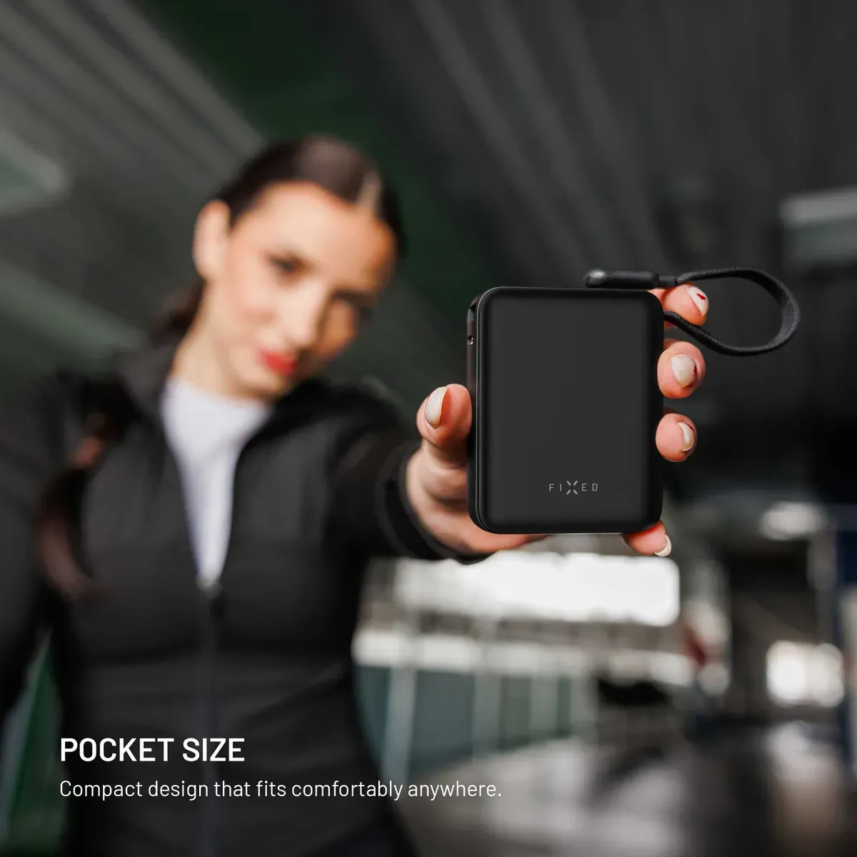 FIXED Zen 10 Loop FIXZENL-10-BK 10 000 mAh 30 W Powerbank Svart