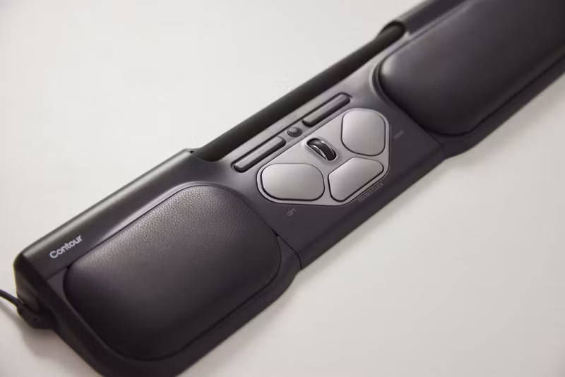 Contour Design RollerMouse Pro3 trådbunden ergonomisk mus Svart