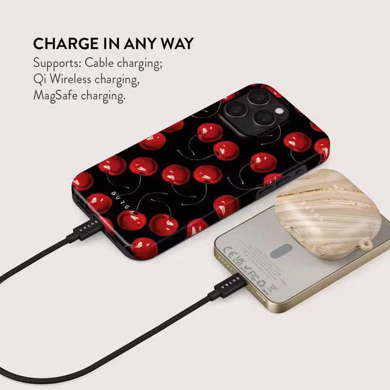 Burga Cherrybomb 5 000 mAh MagSafe-powerbank Guld