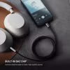 FIXED Link Premium USB-C till 3,5 mm Ljudkabel 1,5 m Rymdgrå