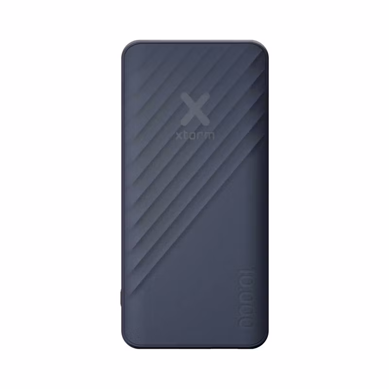 Xtorm Go2 Powerbank 10 000 mAh 20 W USB-C och USB-A Blå